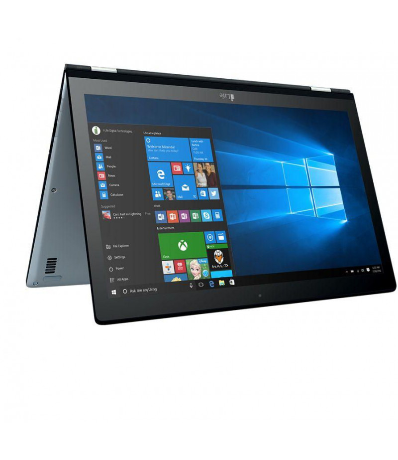 ILife ZedNote Convertible Touch Laptop – Atom 1.8GHz 2GB 64GB Shared Win10.1 14inch HD Silver