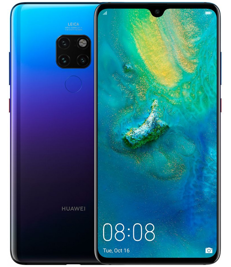 Huawei Mate 20 Pro – Dual Sim- 4G LTE - 128GB - 6GB RAM – Triple Camera – Midnight Blue