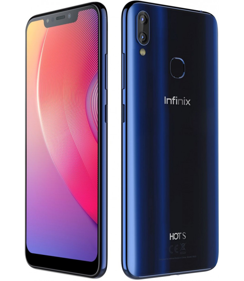 Infinix s3x x622 - 4G LTE - 32GB -3GB RAM – Dual Camera 13+2 - Dual Sim - Blue