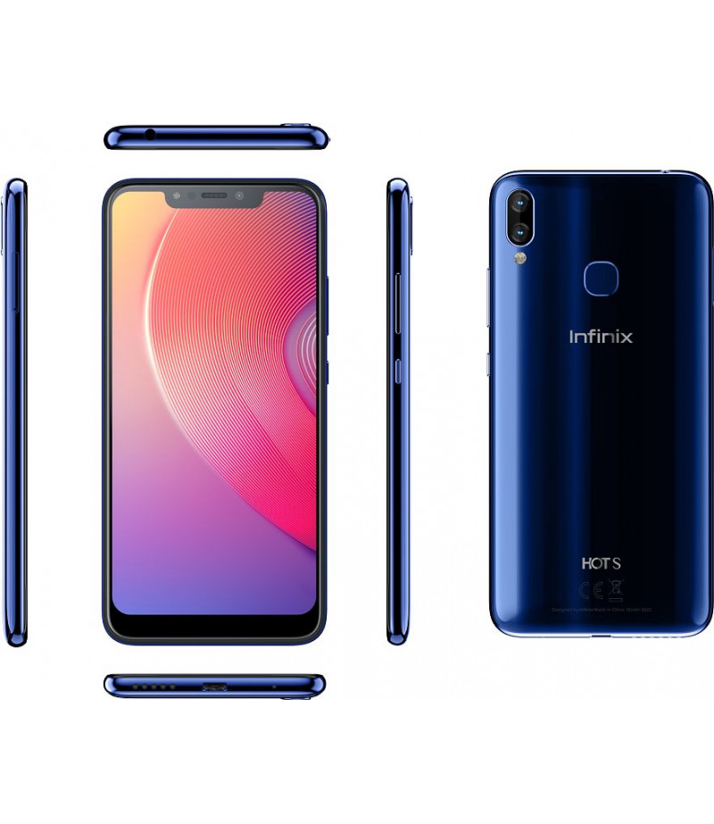 Infinix s3x x622 - 4G LTE - 32GB -3GB RAM – Dual Camera 13+2 - Dual Sim - Blue