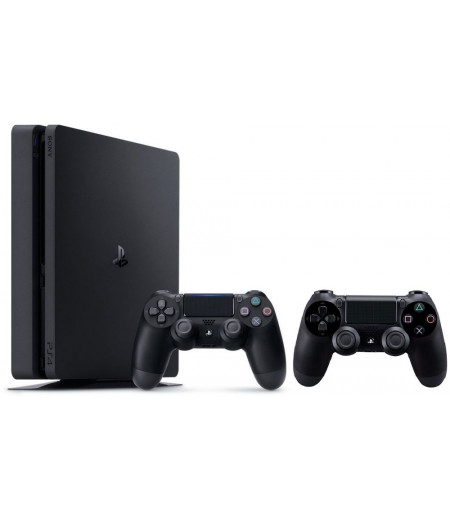 Play Station 4 - 500GB Hard Drive - 2 Wireless Controllers - Black