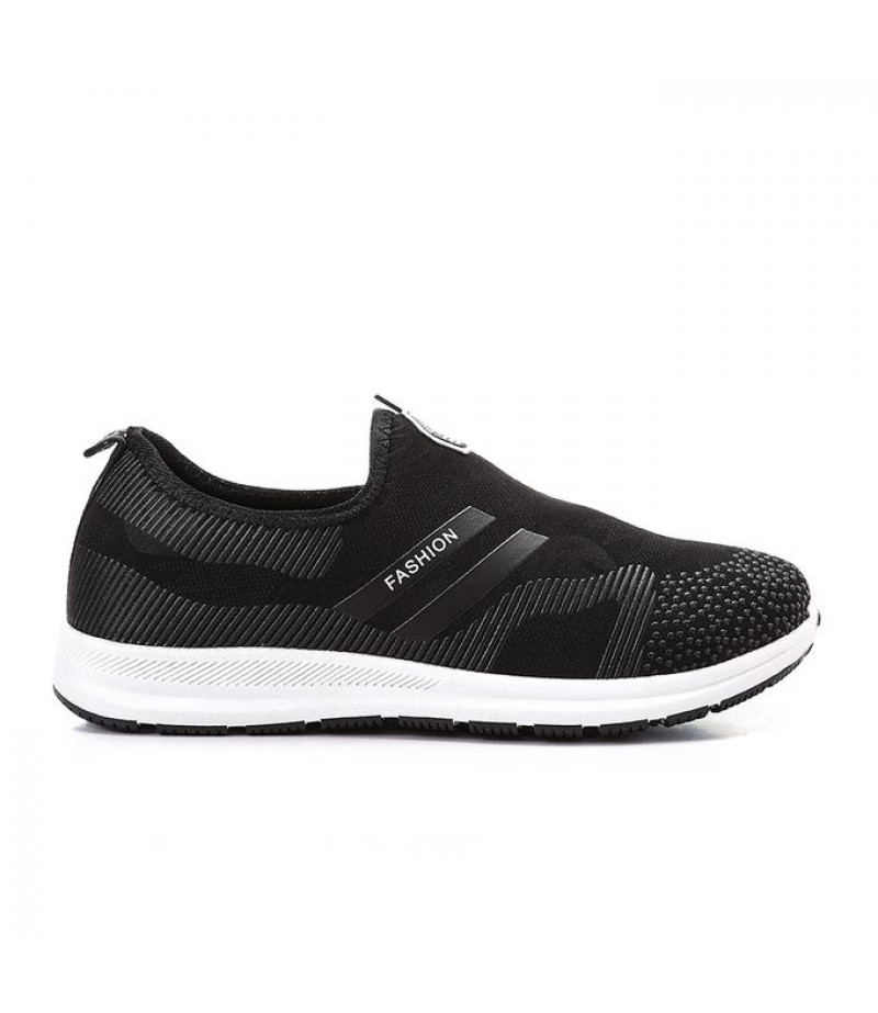 Grinta Slip On Canvas Sneakers - Black